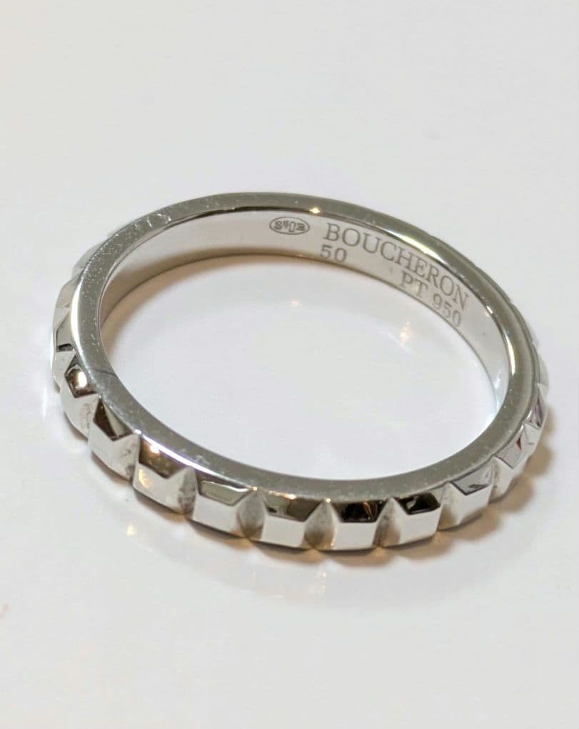 ブシュロン　クルドパリ　ミディアム　プラチナ　#50 キャトル クルドパリ | 指輪 ミディアム プラチナ | ブシュロン