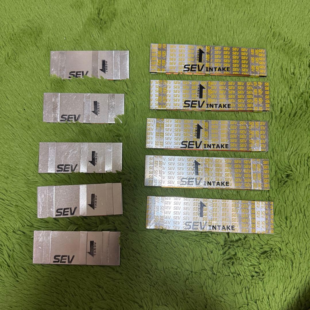 SEV インテーク 等 10枚セット　バラ売り可 SEVオフィシャルオンラインショップ｜SEVビッグパワー インテーク