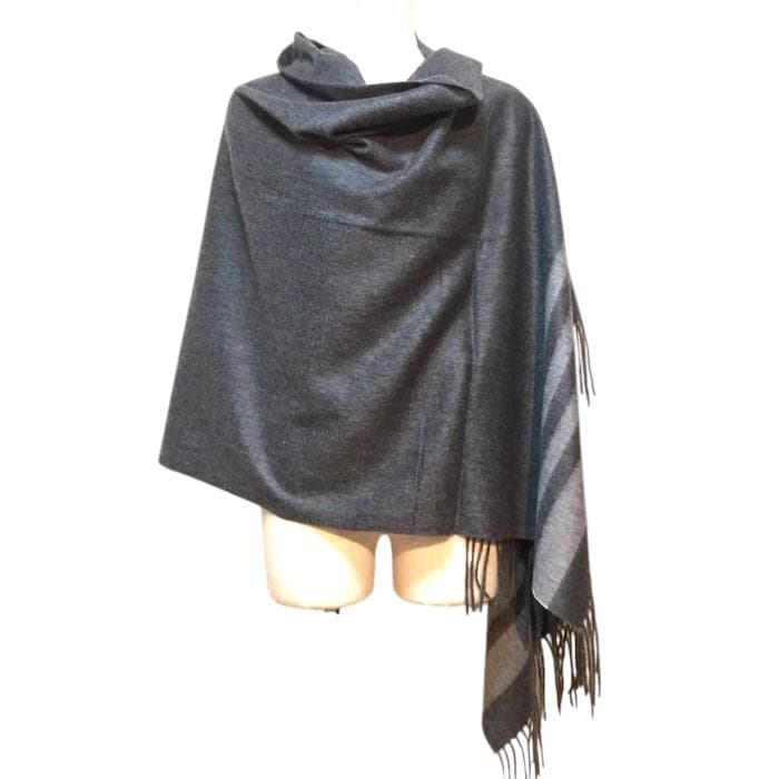 ラスト1枚大幅値下70㎝×200超大判100%カシミヤストールマフラー新品