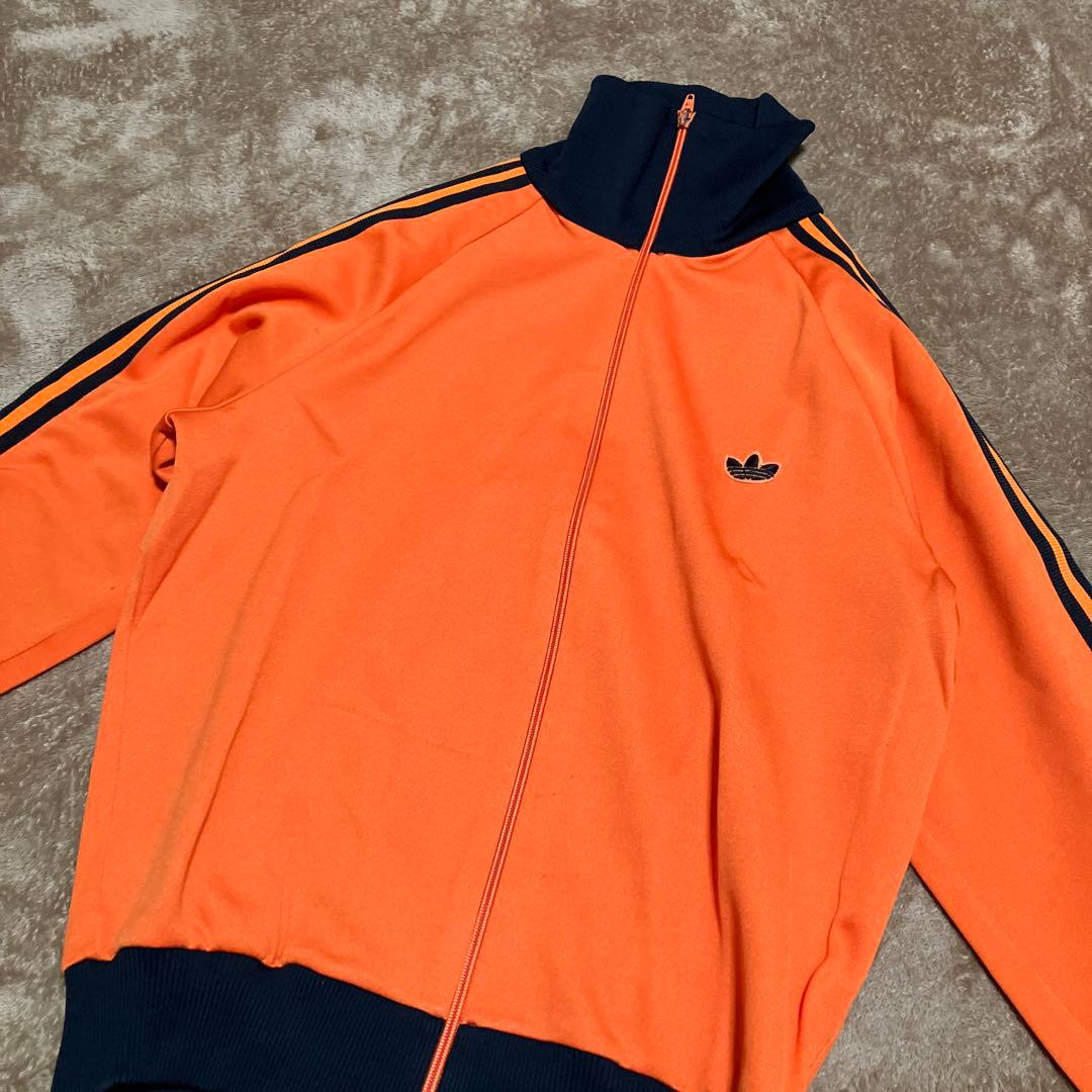 adidas アディダス トラックジャケット80s オレンジ 小松菜奈 4号