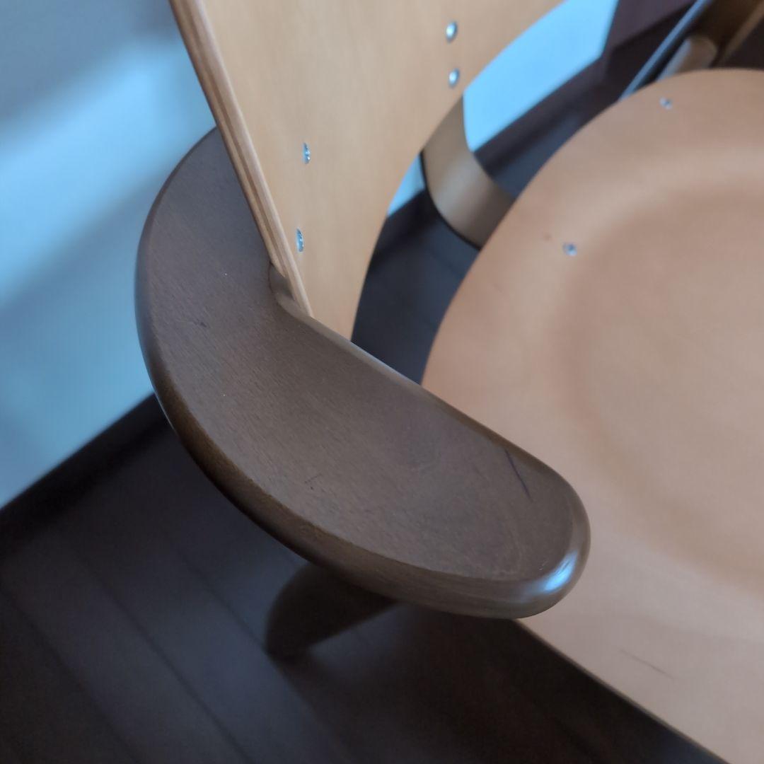 artek ドムスチェア ハニー×ウォルナット スコープ別注 2cm脚カット