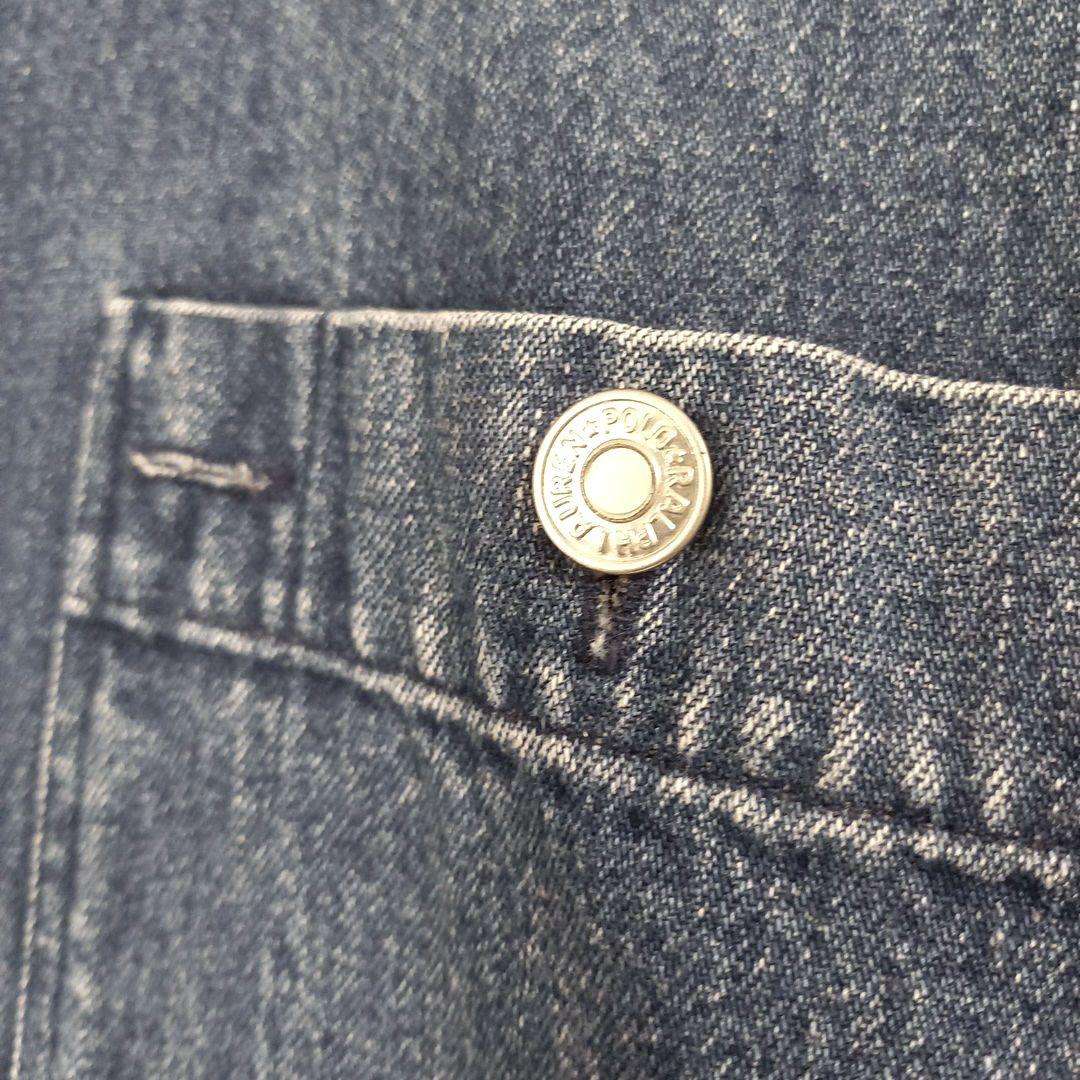 POLO COUNTRY \"S\" POLO BEAR デニムシャツ