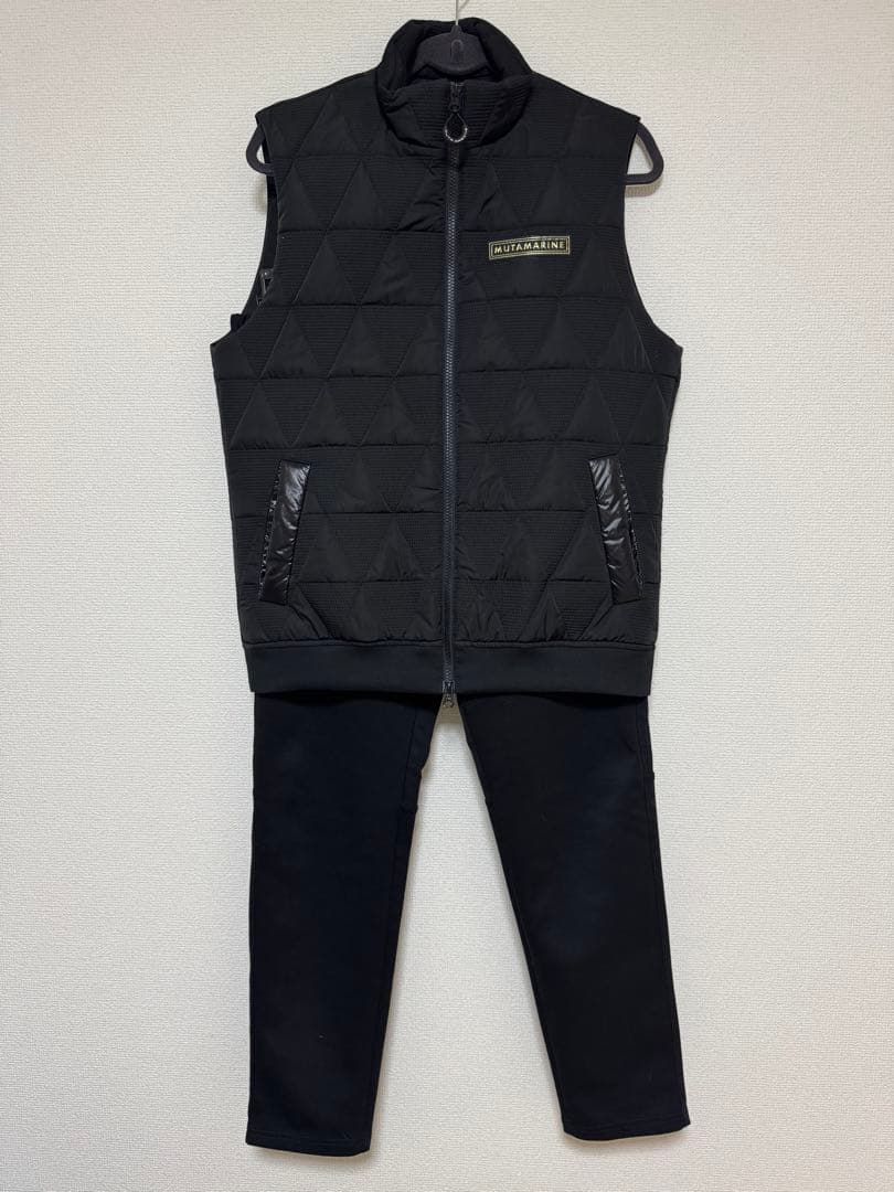 MUTA MARINE ブラックベスト＆パンツ セットアップ サイズ6 ラッシュロングパンツ (ロゴB) [全3色] – muta Online Store