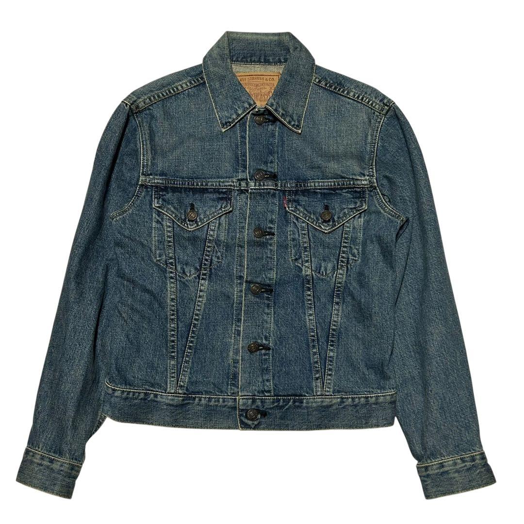 90s】日本製 リーバイス 復刻版 BIGE 3rd 557 デニムジャケット - メルカリ