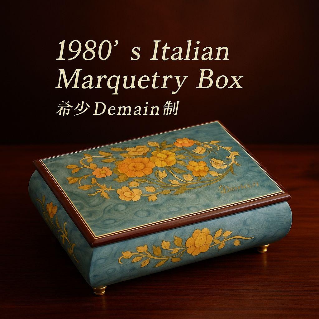 Demain イタリア製 象嵌オルゴールBOX ボレロ 高級ジュエリーケース 30弁】イタリア象嵌BOX EX-191I オルゴール 高級 ｜株式会社オルゴール