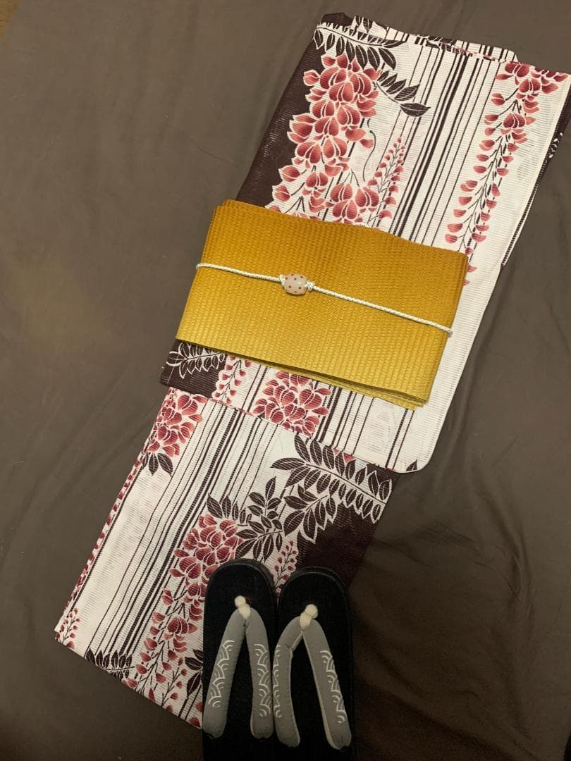 ◆最高級【綿絽浴衣】藤花の古典涼しゆかた◆着物としても着用可◆古典花柄浴衣★新品 浴衣 芸艸堂 綿絽 椿 赤 クリーム 花 UNSODO ブランド 古典柄 モダン