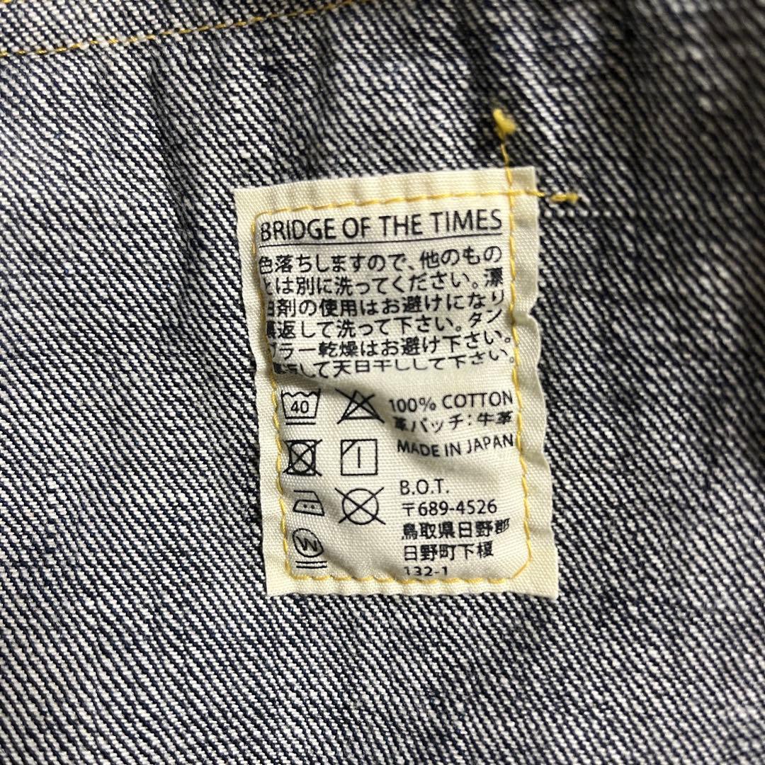 キムタク着 ブリッジオブザタイムズ デニムジャケット 806XX