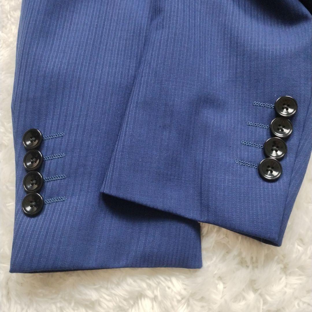 ☆極美品☆ RESPECTNERO スリーピース スーツ セットアップ Y5 青