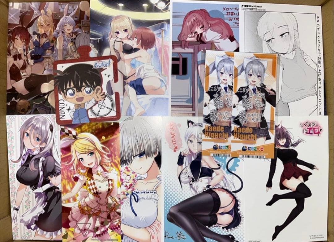 アニメグッズ キャラクター 特典 紙雑貨 紙類 1500点以上 大量 まとめ