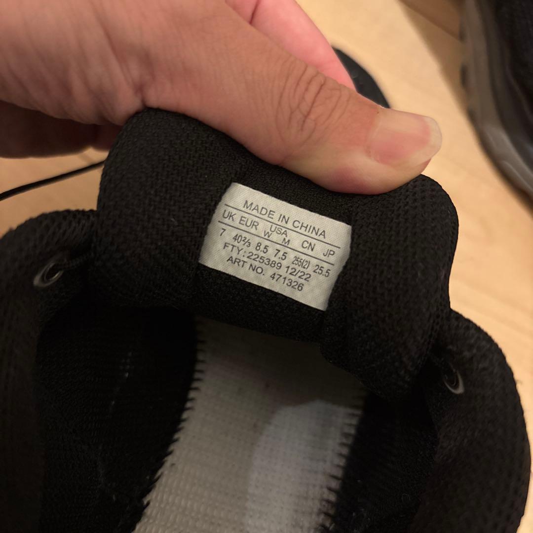 靴 salomon advanced xt-slate black 25.5cm