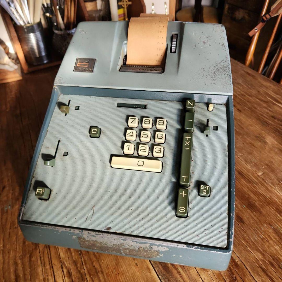 ＶＩＣＴＯＲ ヴィンテージ 計算機 ６０'Ｓ アメリカ Antique VICTOR Adding Machine Vintage 1920's Era | eBay