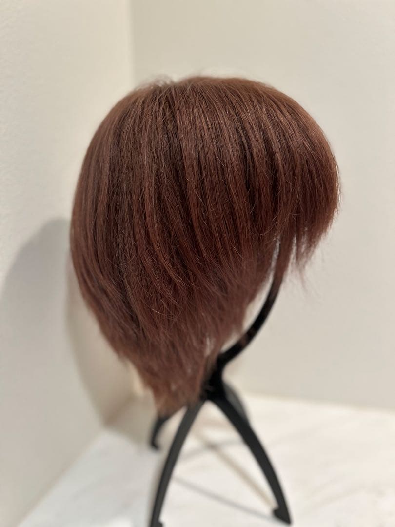 最終お値下げ！百合子ウィッグ】前髪ありボブ/レミー人毛/アッシュ