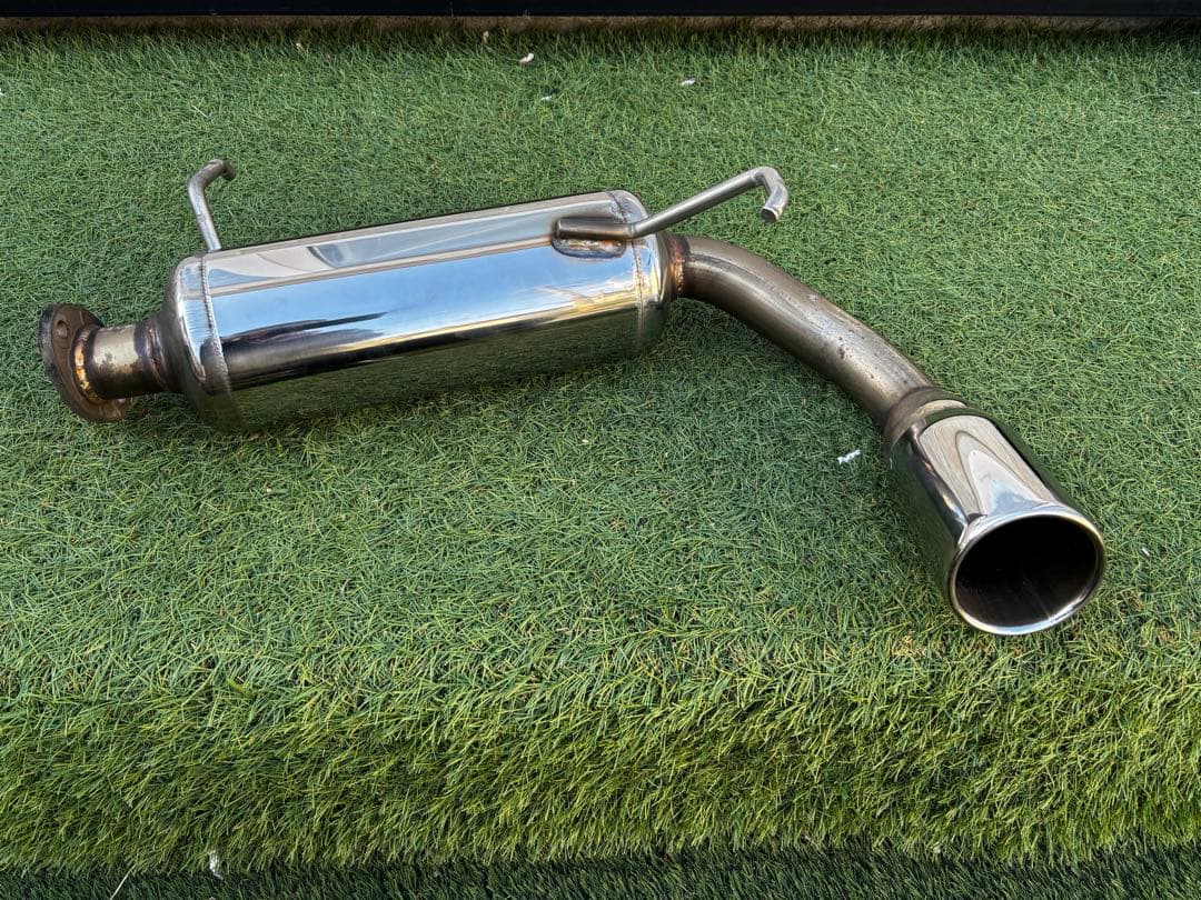 hanaten ジムニー用ステンレススチール シングル出しマフラー hanaten様専用 ジムニー用ステンレススチール シングル出しマフラー