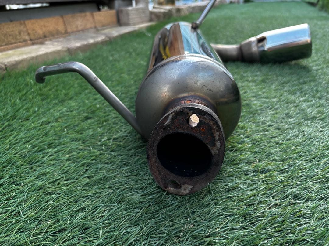 hanaten様専用 ジムニー用ステンレススチール シングル出しマフラー