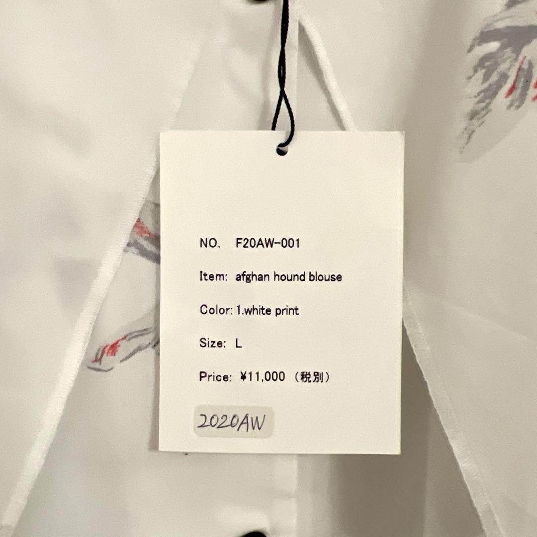 フォークメイド folkmade 工場 アフガンブラウス Lサイズ