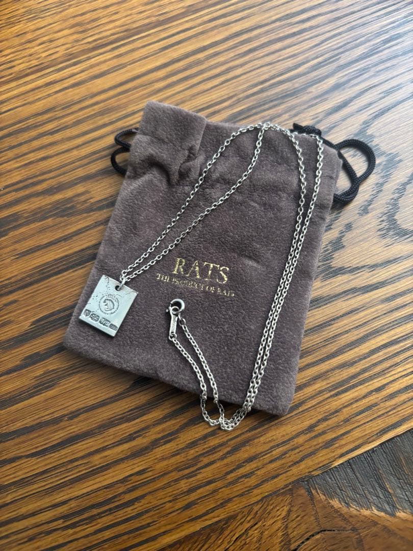ASAHI–HA様専用※ RATS ラッツ 925シルバーネックレス - メルカリ