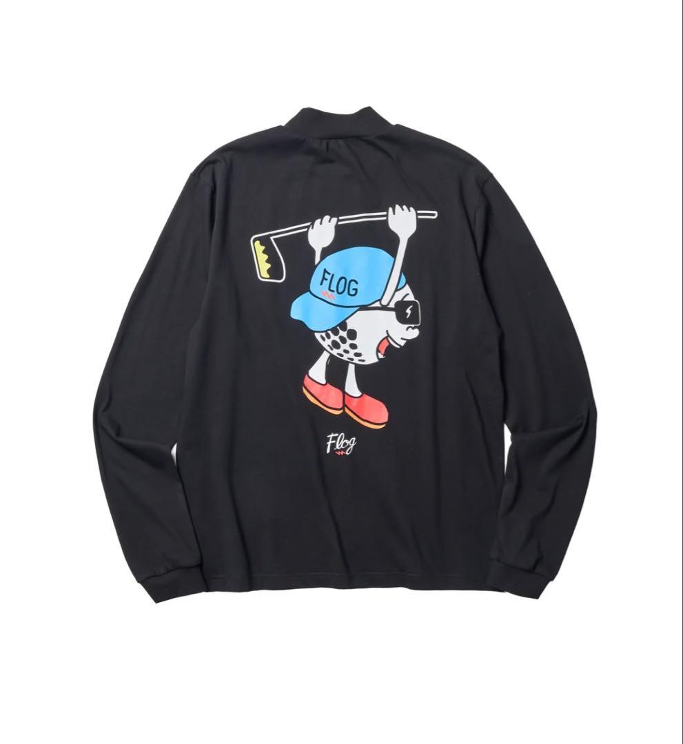 ELECTRIC GOLF×FLOG GOLF CLUB mock neck FLOG GOLF CLUB for ELECTRIC