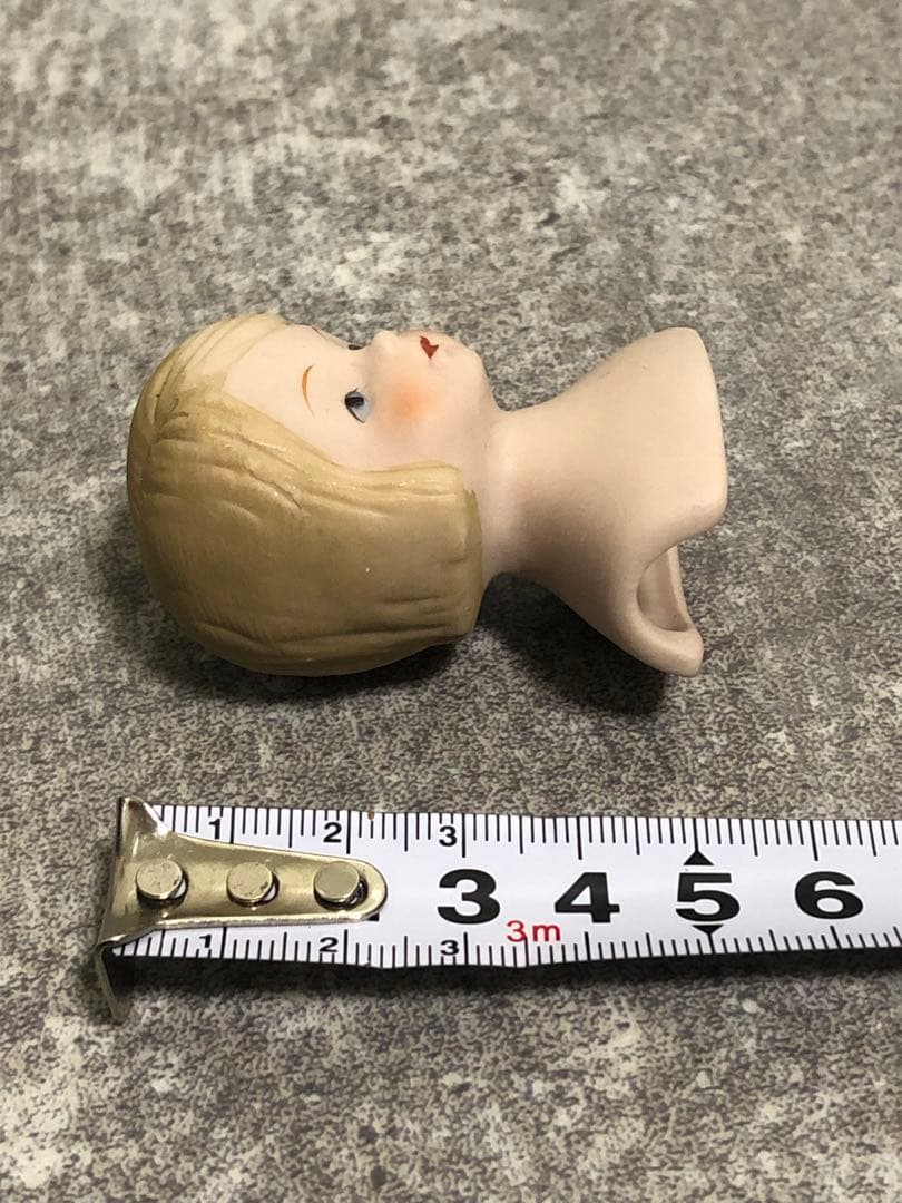 ビスクドール ビンテージ 陶器製 ヘッド カスタム ドール doll - メルカリ