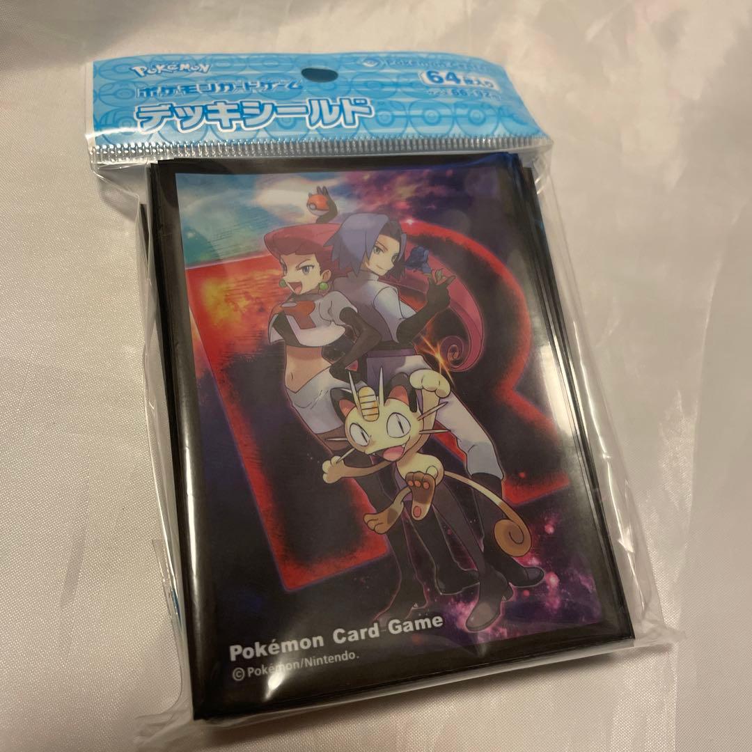 ポケモンカードゲーム ロケット団 シールド スリーブ - メルカリ