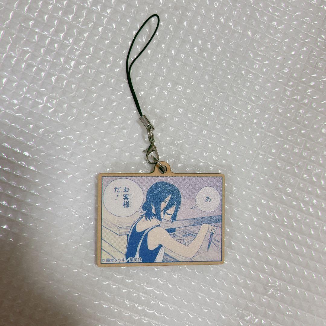 チェンソーマン 原作絵 ストラップ 木札ストラップ 原作イラスト 希少