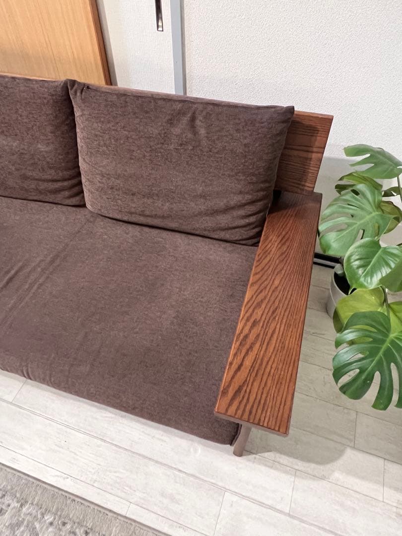 飛騨産業 rk118 両肘付 2人掛けソファ 森のことば