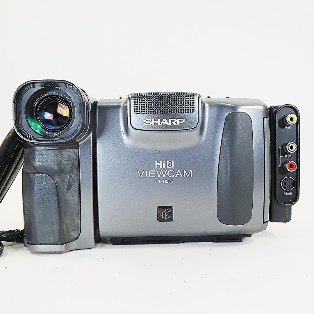 動作良好 VideoHi8 シャープVL-HL55 8ミリビデオカメラDVD化に