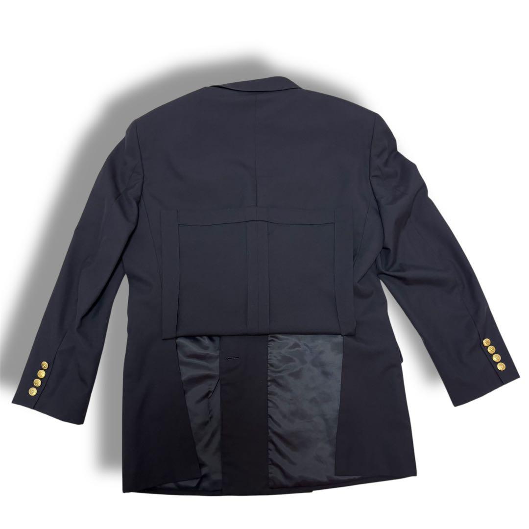 美品 ラルフローレン CHAPS ダブルテーラードジャケット 金ボタン L 紺