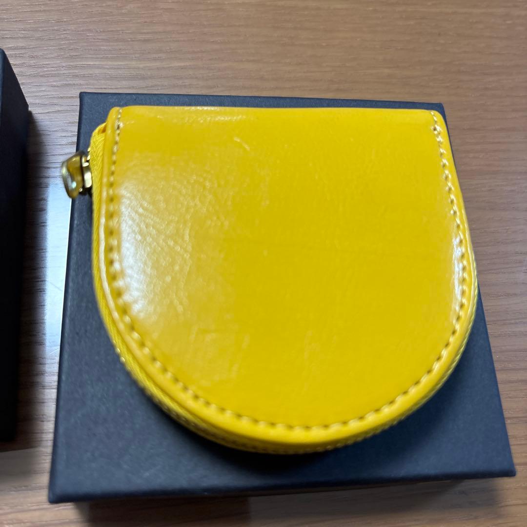 皇居】コインケース 小銭入れ 財布 黄色 - メルカリ