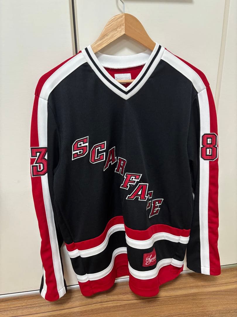 supreme ゲームシャツ SCARFACE Supreme Scarface™ Hockey Jersey (FW17) - $198