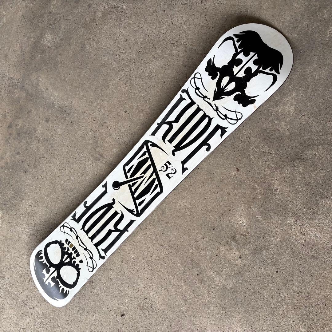 RIDE KINK 152 スノーボード ライド キンク スカル柄 板 ジブ - メルカリ