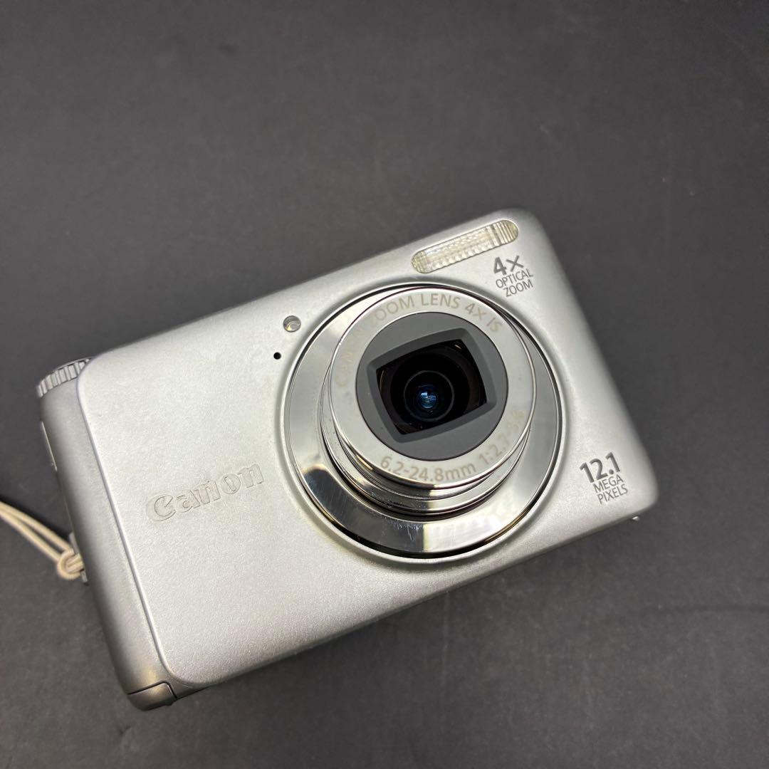 動作OK】Canon PowerShot A3100 IS シルバー コンデジ - メルカリ