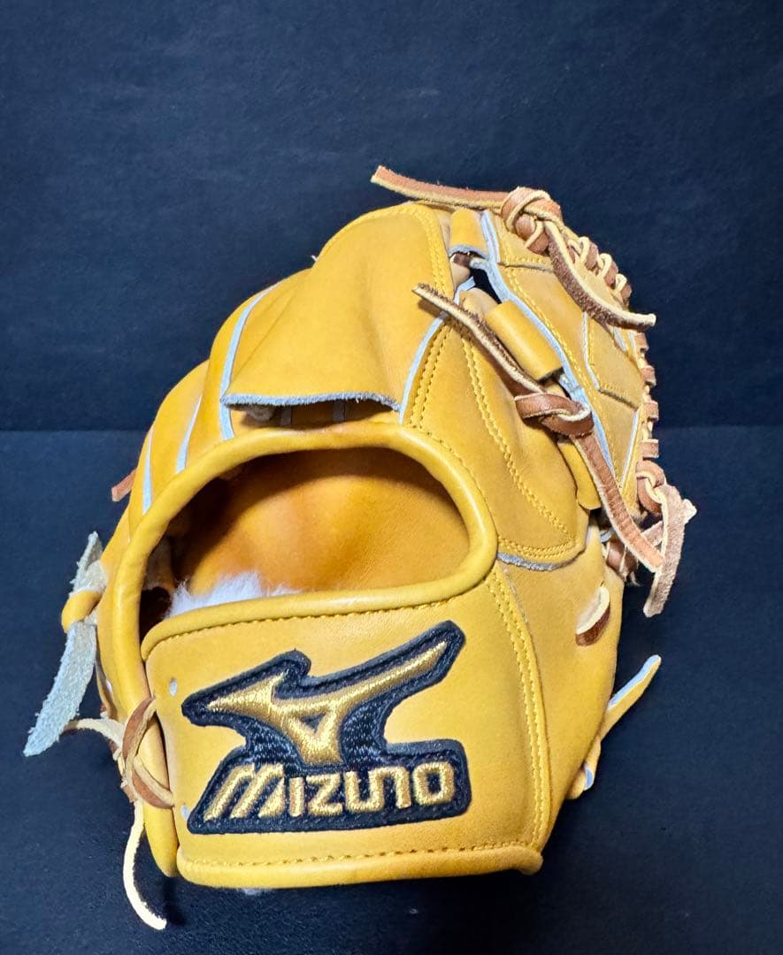 デ*ン様 ミズノプロ 軟式グローブ 一般　グラブ 投手用 美品 大人用　MIZU ミズノプロ｜投手／ピッチャー｜軟式｜グローブ／グラブ｜野球｜ミズノ
