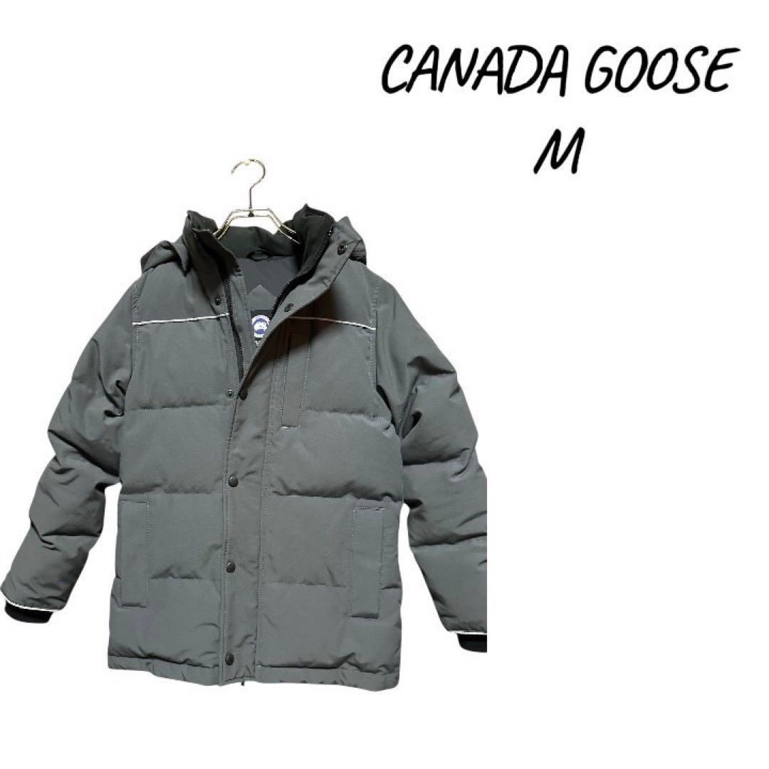   グレー ダウンジャケット M♡防寒，冬物 McGREGOR（マックレガー）｜ショートコート｜ウール調ラミネートダウン