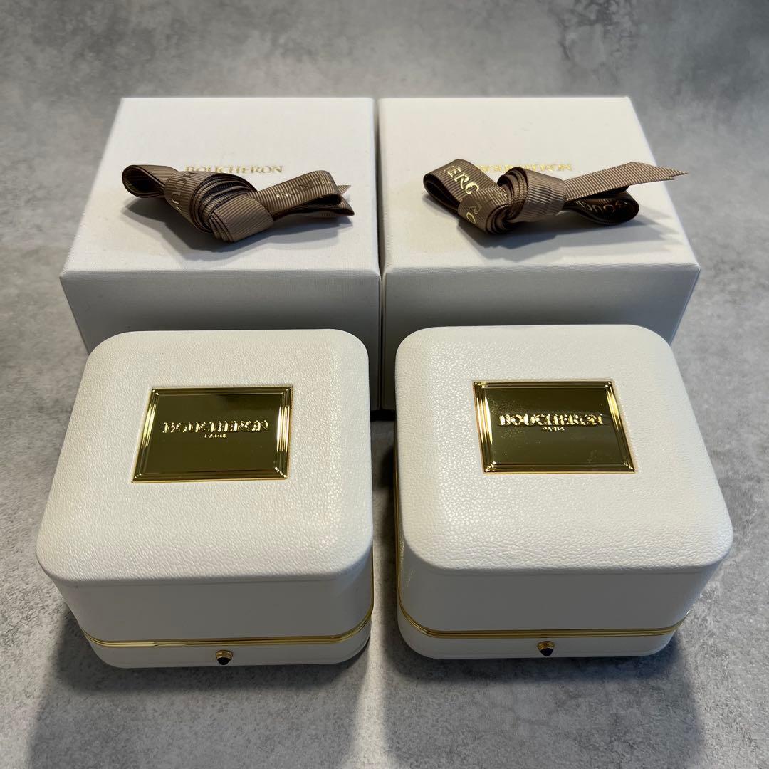 ブシュロン BOUCHERON リングケース 空箱 リボン 旧タイプ - メルカリ