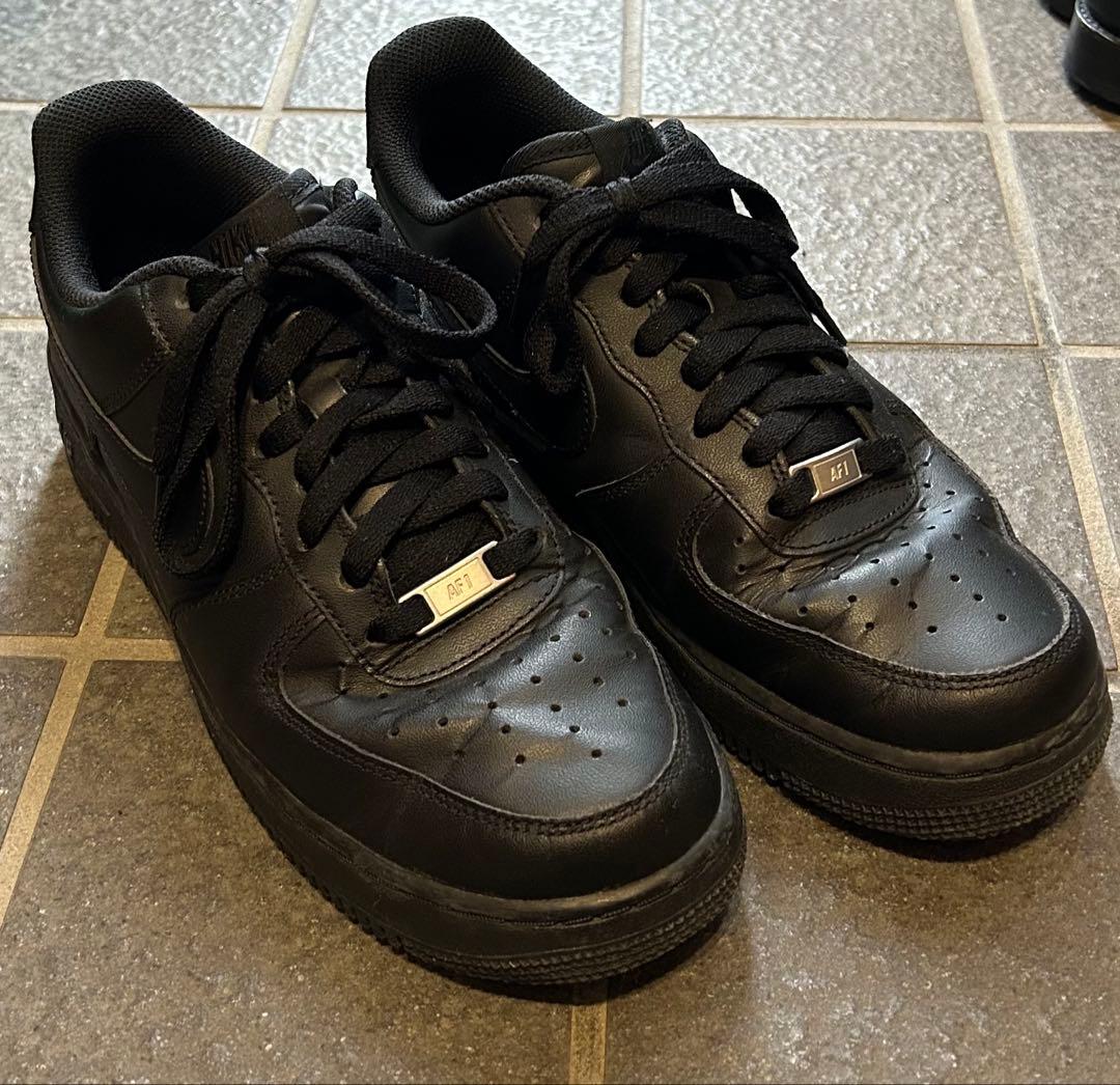 【NIKE】エア フォース 1 黒 エア フォース 1 ナイキ エアフォース '07 NIKE AIR FORCE 07 black