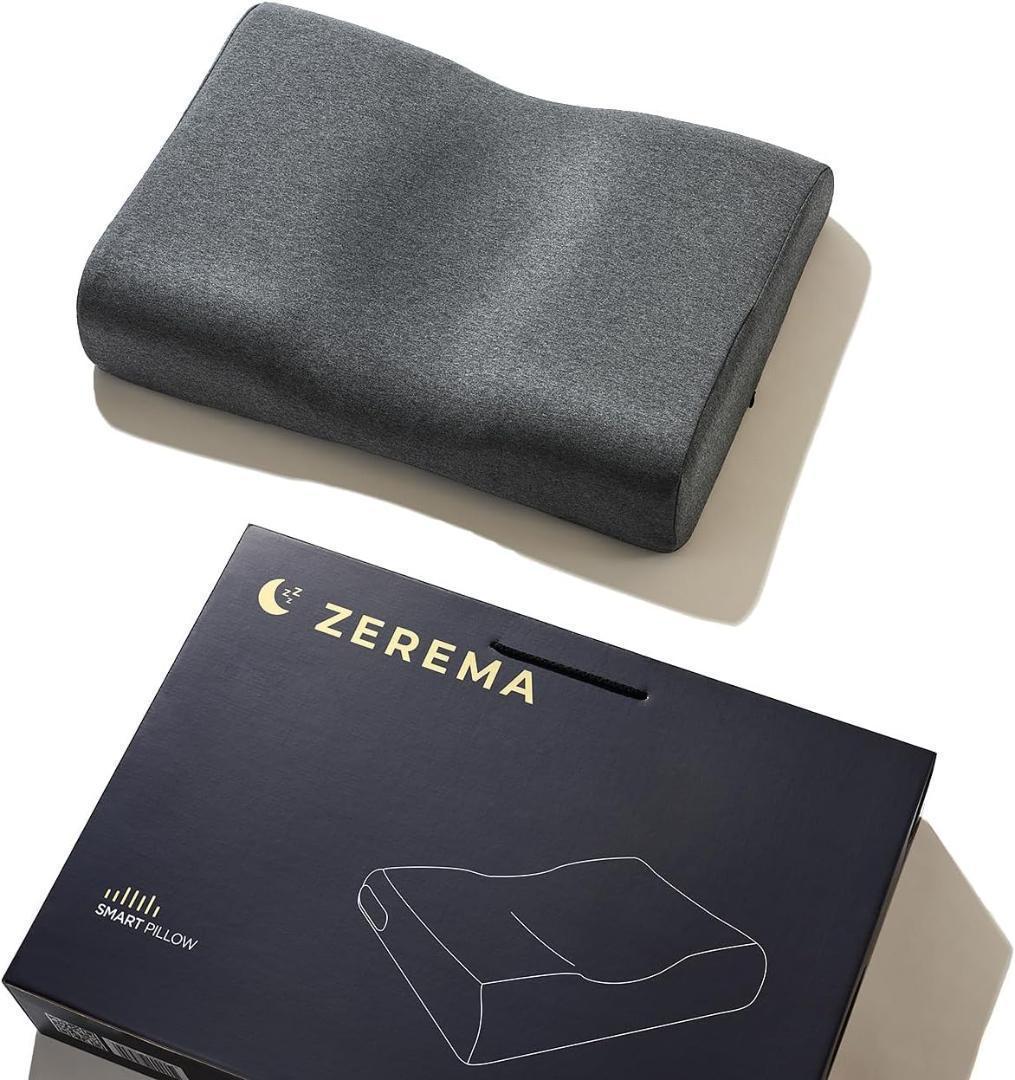 地上波TVで紹介！ZEREMA ゼレマ AI搭載スマート枕 1mm単位 高さ自動 楽天市場】ZEREMA ゼレマ ☆後払い可！選べるおまけ☆ AI音ケア枕