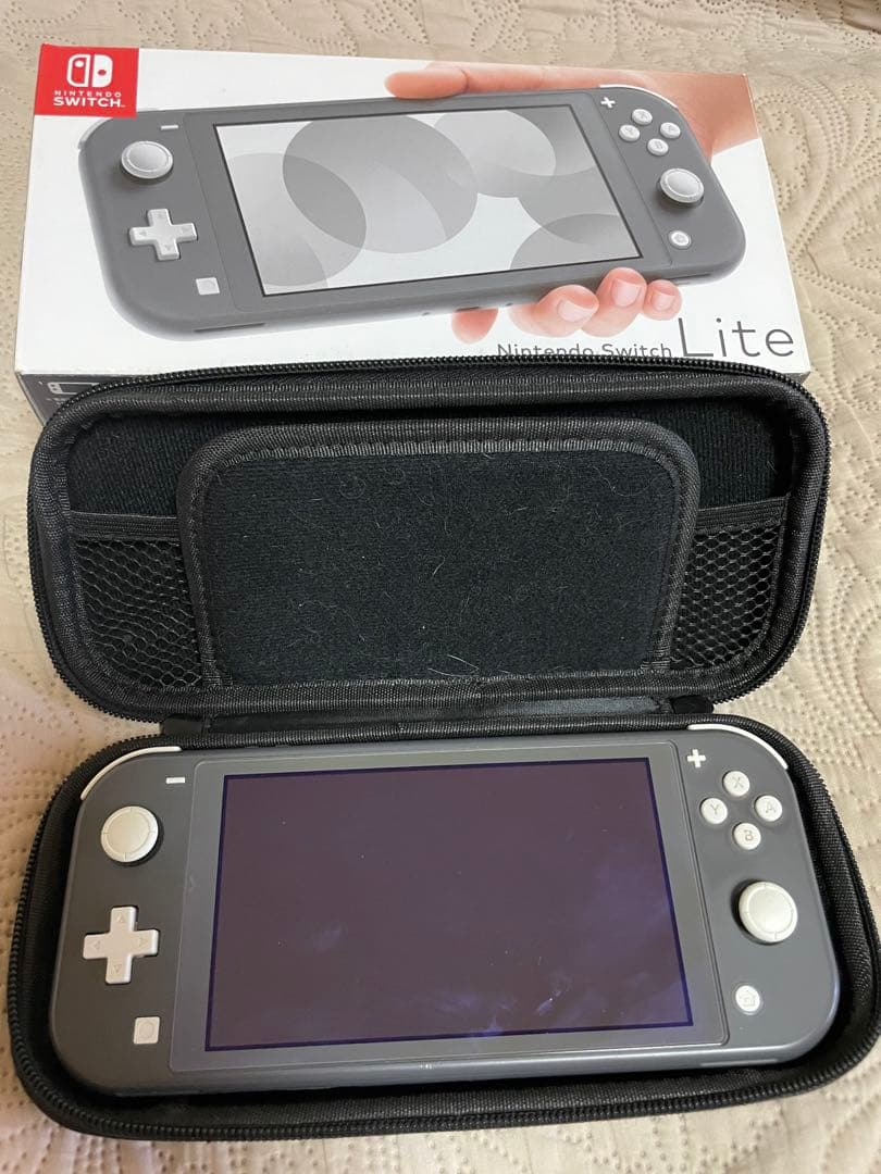 【microSDカード付】Nintendo Switch Lite グレー 本体 新品 (任天堂 Nintendo Switch Lite グレー )4902370542929 ライト