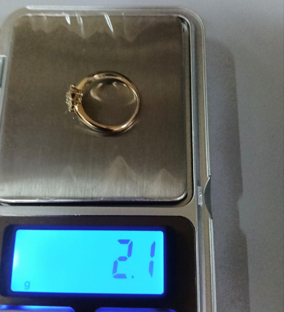 TASAKI K18 リング 0.14ct 6号 メレダイヤ フラワーモチーフ