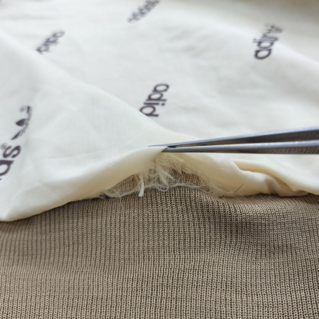 アディダス 70s ハリントンジャケット M ベージュ フルジップ