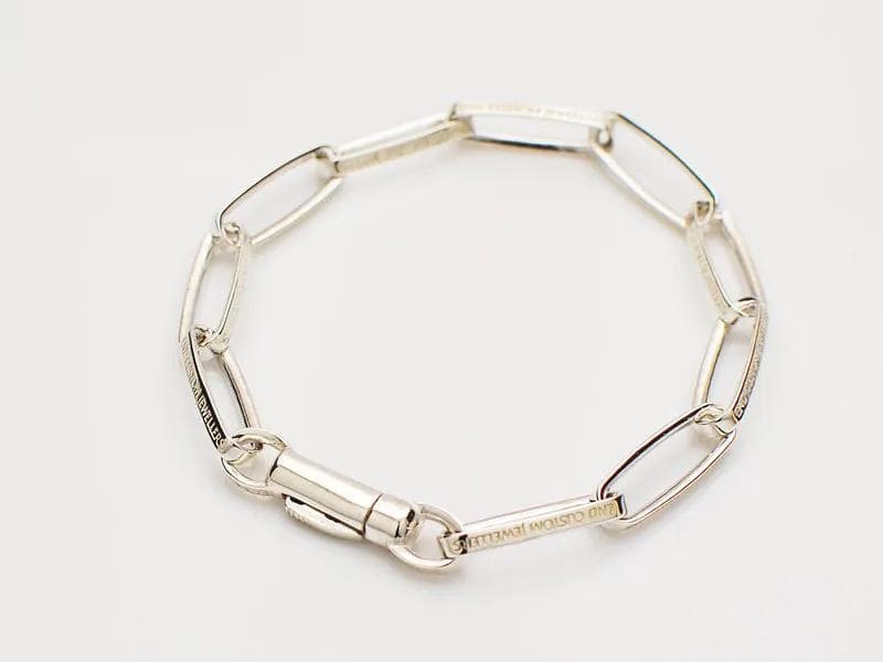 シルバー925ブレスレット エンドカスタムジュエラーズ 未使用品 シルバー925ブレスレット エンドカスタムジュエラーズ 未使用品 楽天