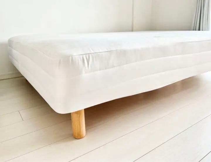 無印良品 脚付マットレス・高密度ポケットコイル・セミダブル