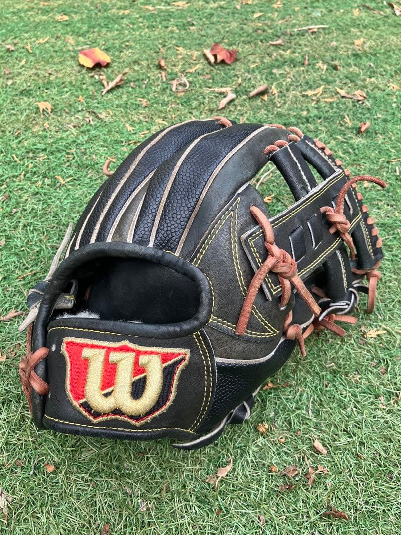 最高の掴み！Wilson硬式グローブD5型 硬式用 Wilson Staff DUAL 内野手用 D5型 - Tオレンジ by Wilson Japan