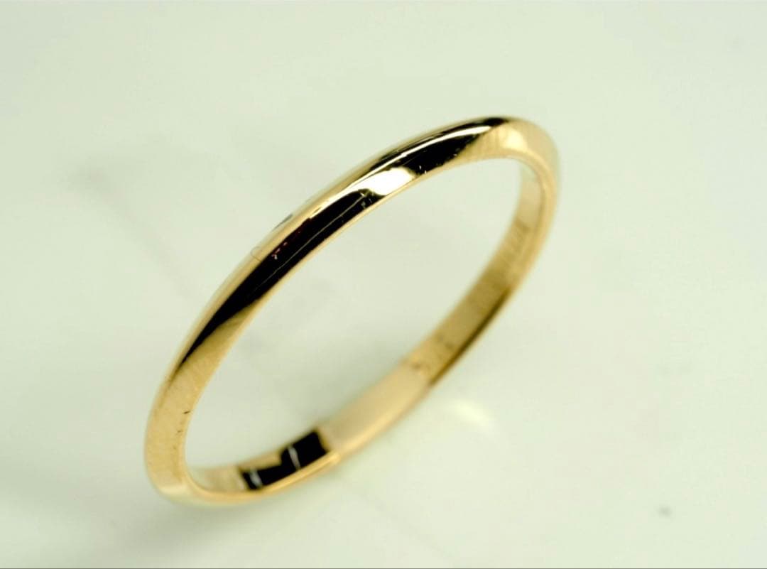 TIFFANY&Co. ティファニー 18k 17号 ナイフエッジ リング 指輪