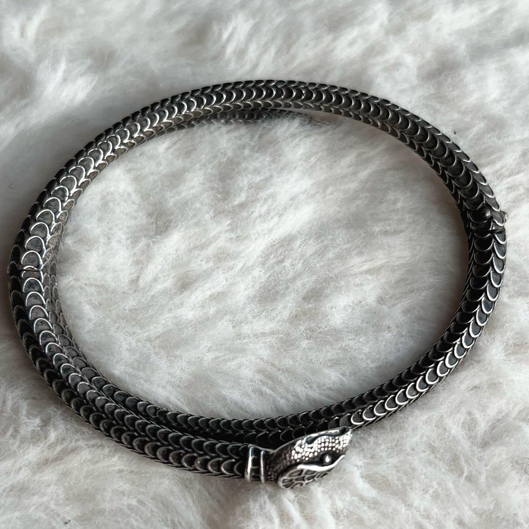 美品】 GUCCI グッチ ブレスレット バングル スネーク 蛇 ヘビ - メルカリ
