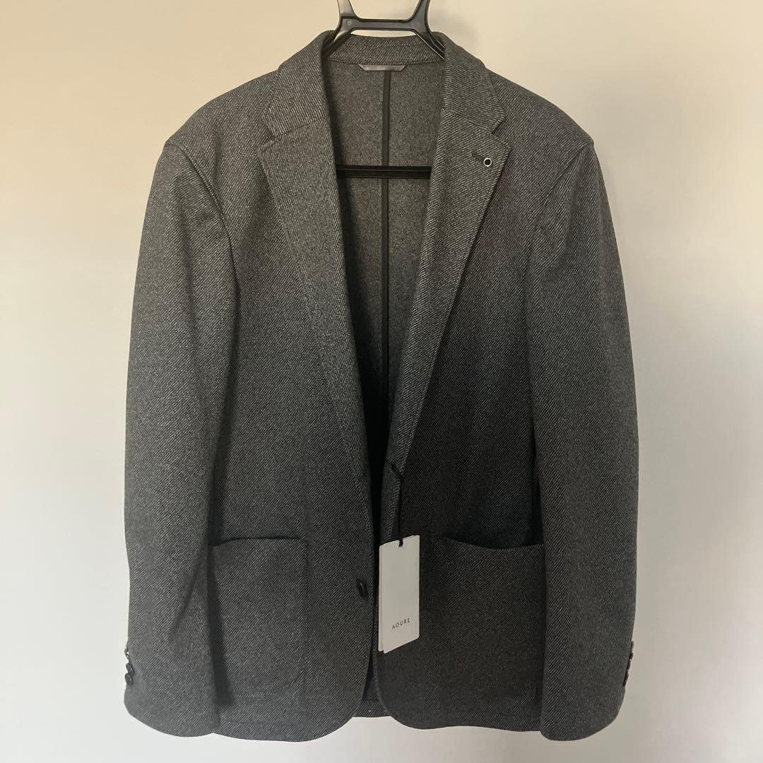試着のみ アウール AOURE フランネル 秋冬 ジャケット ライトグレー L ジャケット｜AOURE（アウール）の通販サイト 【公式】