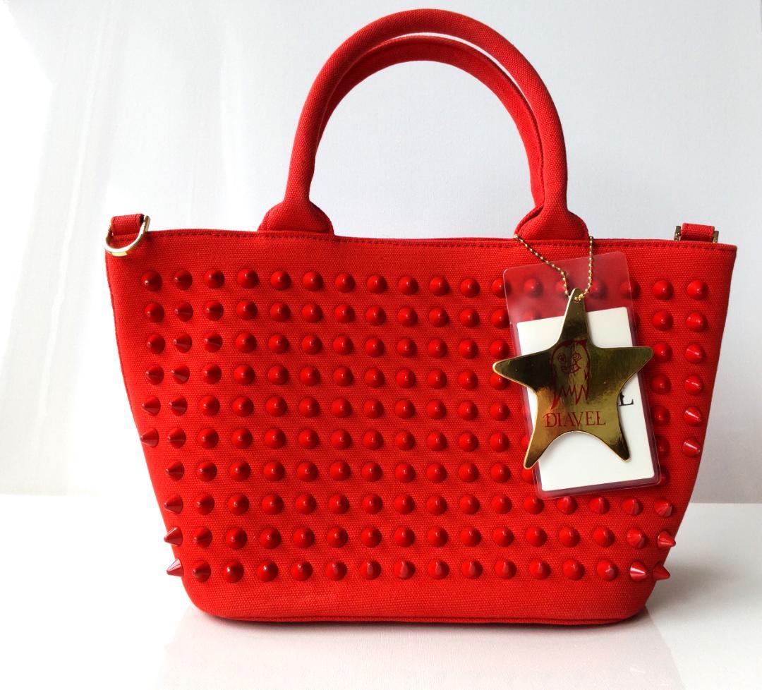 DIAVEL スタッズトートバッグ - メルカリ