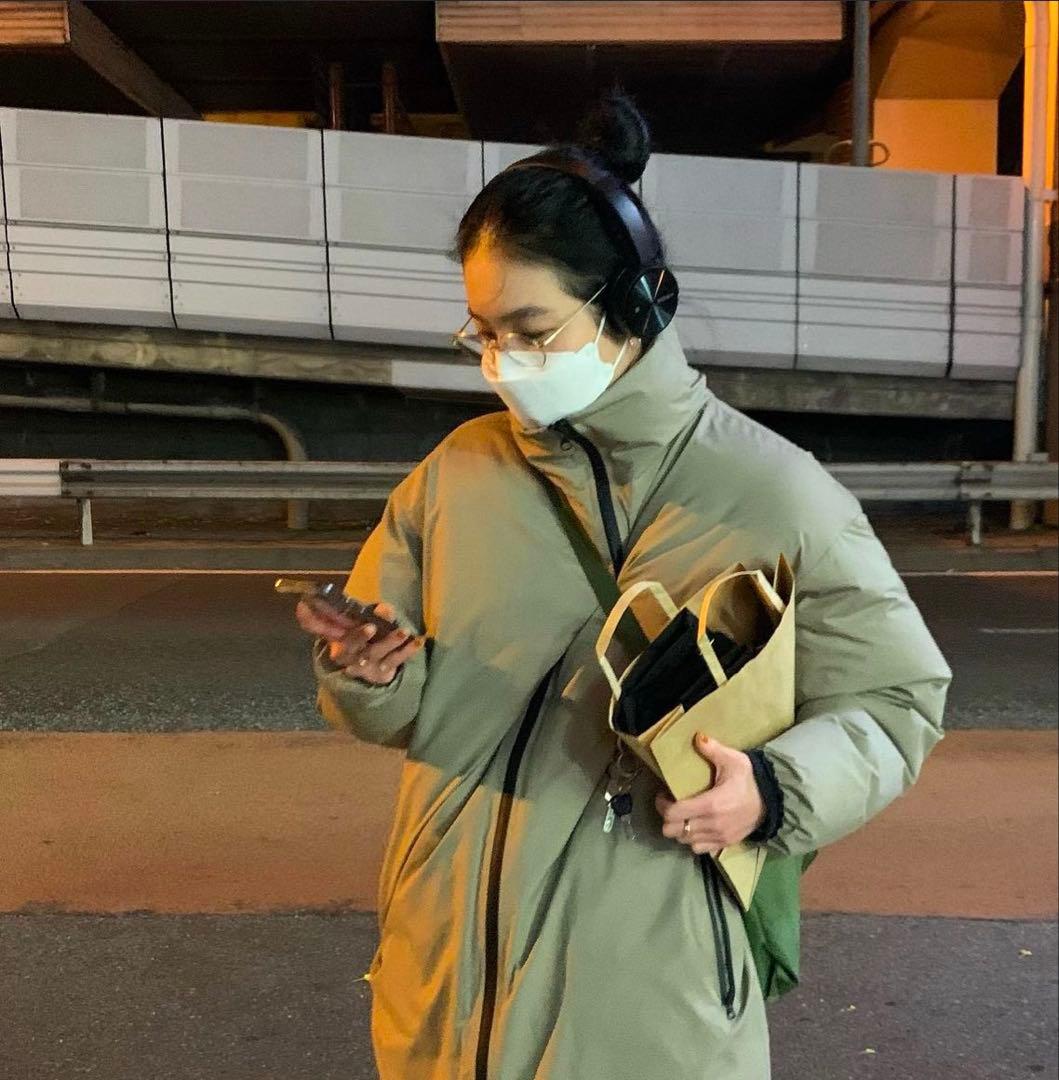 有原みゆき着用】2021 MUJI Labo 撥水ダウンジャケット S-M - メルカリ