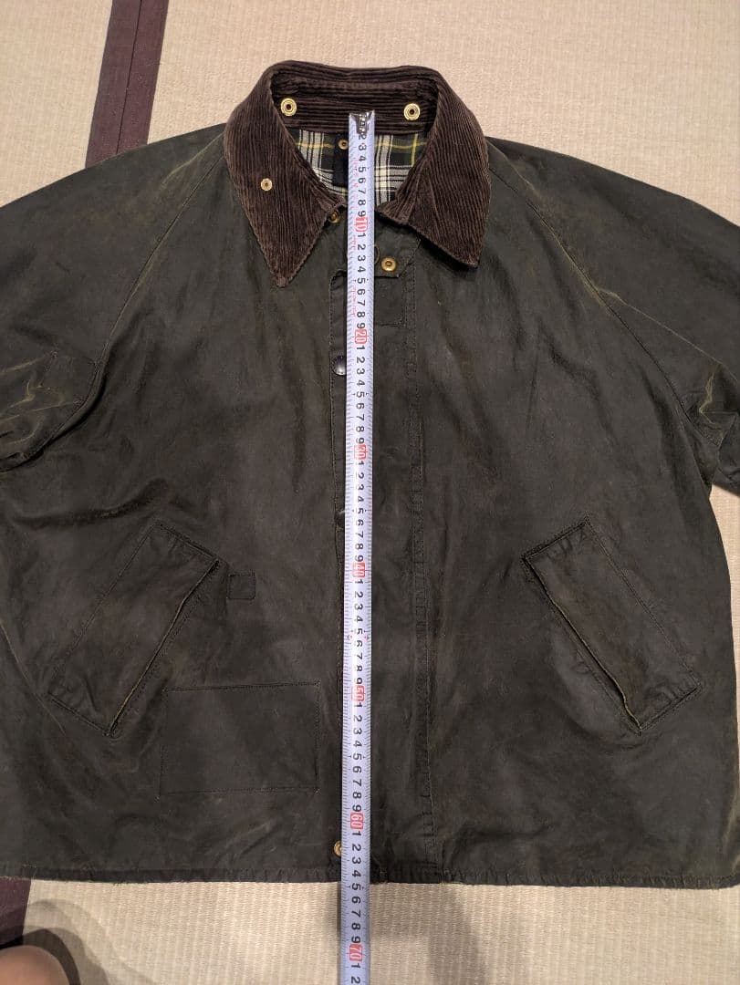 激レア】当時物Barbour トランスポート、 セージ42（現行40くらい