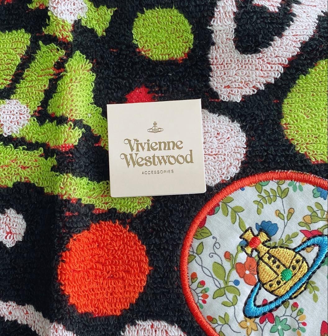 新品 未使用 ヴィヴィアンウェストウッド タオル ハンカチ オーブ