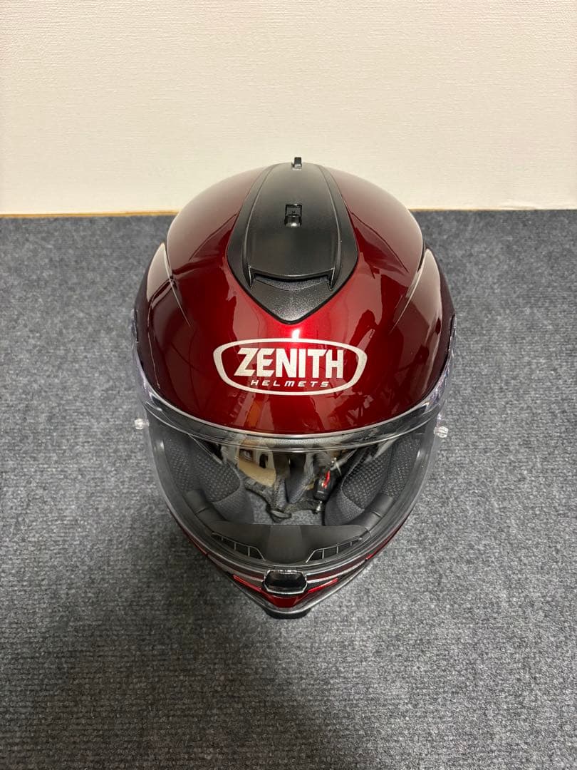 ZENITH YF-9 フルフェイスヘルメット 赤 - メルカリ